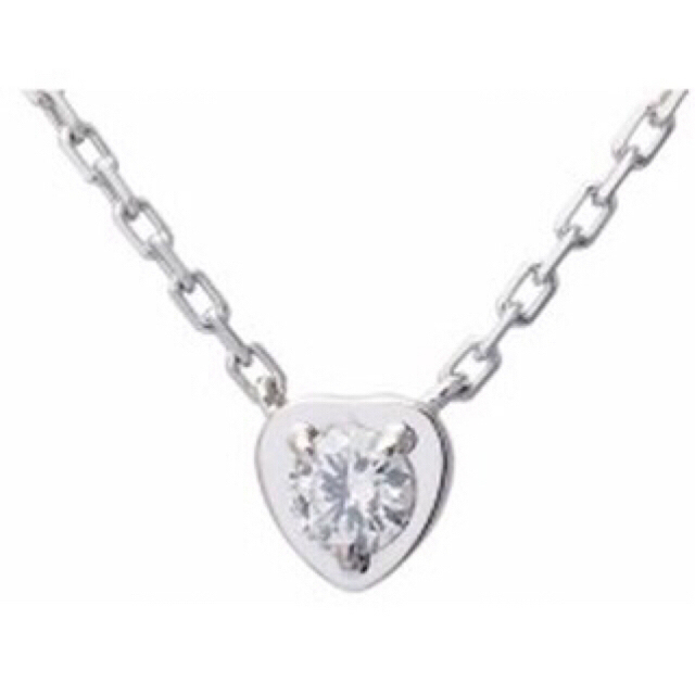 店舗良い Cartier WG ネックレス ディアマン ハート melati様★カルティエ - ネックレス 店舗良い Cartier WG ネックレス ディアマン ハート melati様★カルティエ - ネックレス