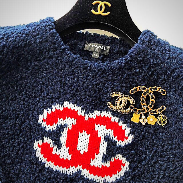 💙シャネル❤️限定お値下げ💓新品✨即完売❣️CCマーク付きニット💖36 | フリマアプリ ラクマ 💙シャネル❤️限定お値下げ💓新品✨即完売❣️CCマーク付きニット💖36 | フリマアプリ ラクマ