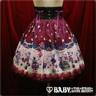 ベイビーザスターズシャインブライト(BABY,THE STARS SHINE BRIGHT)のAlice and the Pirates「twilight circus」(ひざ丈スカート)