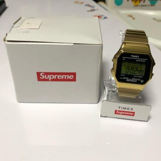 シュプリーム(Supreme)のsupreme Timex Digital watch gold(腕時計(デジタル))