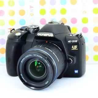 オリンパス(OLYMPUS)の✨カクカクお洒落な有能一眼レフ✨オリンパス OLYMPUS E-510(デジタル一眼)