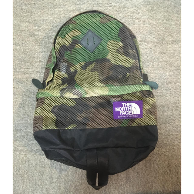 【美品】THE NORTH FACE  PURPLE LABEL カモ柄リュック