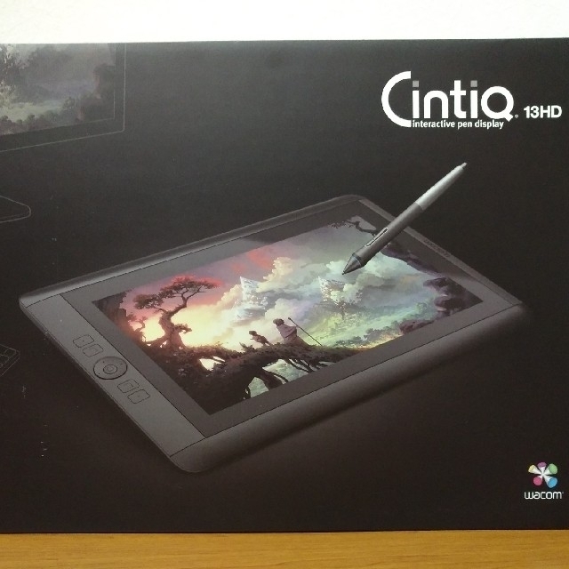 Wacom(ワコム)のwacom cintiq 13HD DTK-1300/K0 おまけ付き スマホ/家電/カメラのPC/タブレット(ディスプレイ)の商品写真