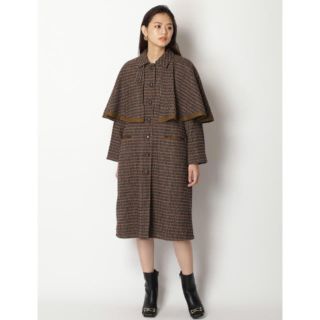 リリーブラウン(Lily Brown)のcさま専用   リリーブラウン   4way ケープコート 新品(ロングコート)