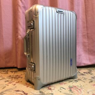 RIMOWA リモワ トパーズ 廃盤 青ロゴ 希少 32L 2輪 中古