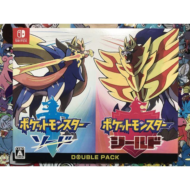 Nintendo Switch - 新品 送料無料 ポケットモンスター ソード・シールド ダブルパック