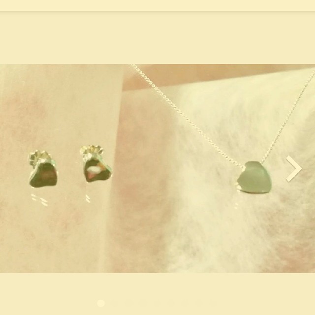 ティファニー フルハートネックレス&ピアス - ピアス