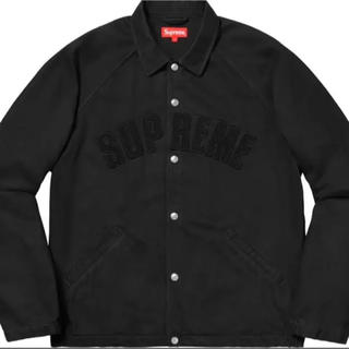 シュプリーム(Supreme)の【最終値下】18aw supreme jacket ブラック(カバーオール)
