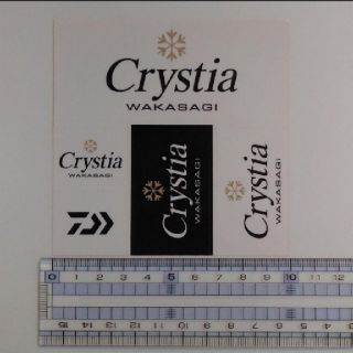 ダイワ(DAIWA)のDaiwa Crystia ステッカー1枚(その他)