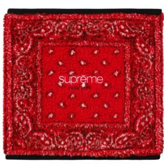 シュプリーム(Supreme)のSupreme 19aw Bandana Fleece Neck Gaiter(ネックウォーマー)