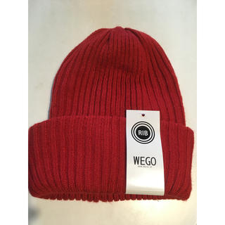 ウィゴー(WEGO)のWEGO ニット帽 タグ付き 新品アイテム(ニット帽/ビーニー)