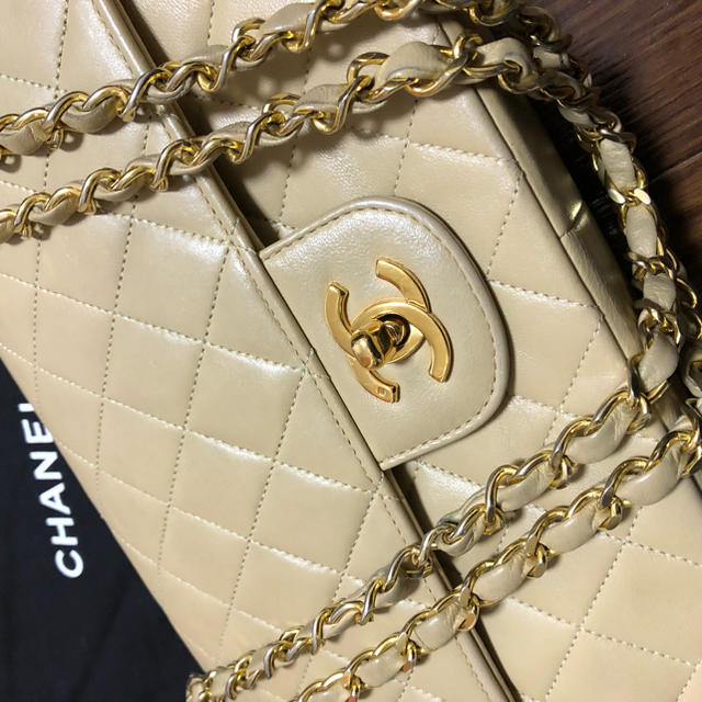 CHANELマトラッセダブルチェーン