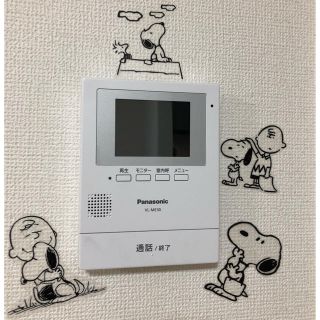 スヌーピー(SNOOPY)のスヌーピー　SNOOPY ウォールステッカー  ステッカー　シール　北欧　ベル(その他)