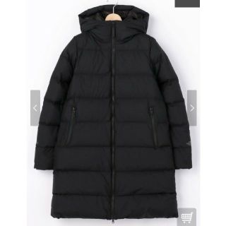 ザノースフェイス(THE NORTH FACE)のTHE NORTH FACE ウィンドストッパーダウンシェルコート ブラック L(ダウンコート)