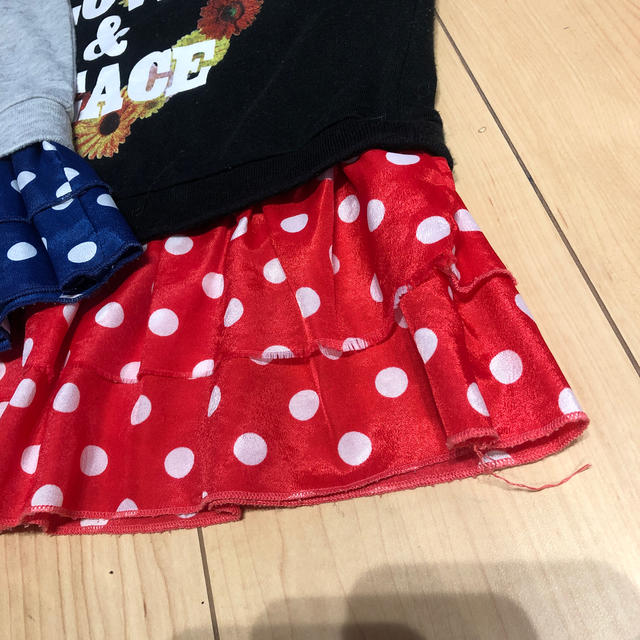 ANAP Kids(アナップキッズ)の姉妹お揃いワンピース ANAPkids 110.90サイズ キッズ/ベビー/マタニティのキッズ服女の子用(90cm~)(ワンピース)の商品写真