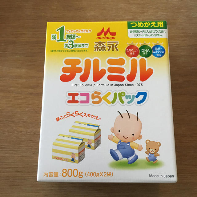 森永乳業(モリナガニュウギョウ)の新品　森永チルミル キッズ/ベビー/マタニティの授乳/お食事用品(その他)の商品写真