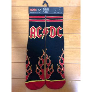 海外限定 oddsox オッドソックス AC DC コラボソックス(ソックス)