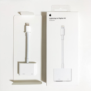 アップル(Apple)のApple Lightning to Digital AV Adapter(映像用ケーブル)