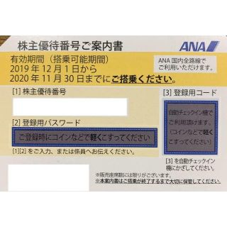 ANA株主優待券30枚セット　2020年11月30日　最新　送料無料(その他)