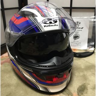 オージーケー(OGK)のさすらん様専用 ヘルメットKabuto KAMUI－II 【Lサイズ】(ヘルメット/シールド)