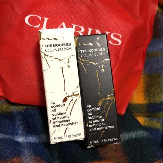 クラランス(CLARINS)の新品未使用　クラランス  コンフォートリップオイル　限定セット(リップグロス)