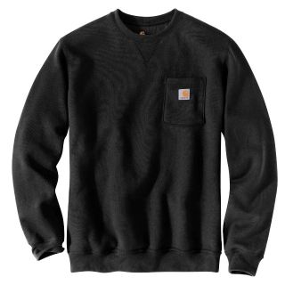 カーハート(carhartt)のカーハート　ポケット　スウェット　シャツ　黒　M　＊新品　＊訳あり(スウェット)