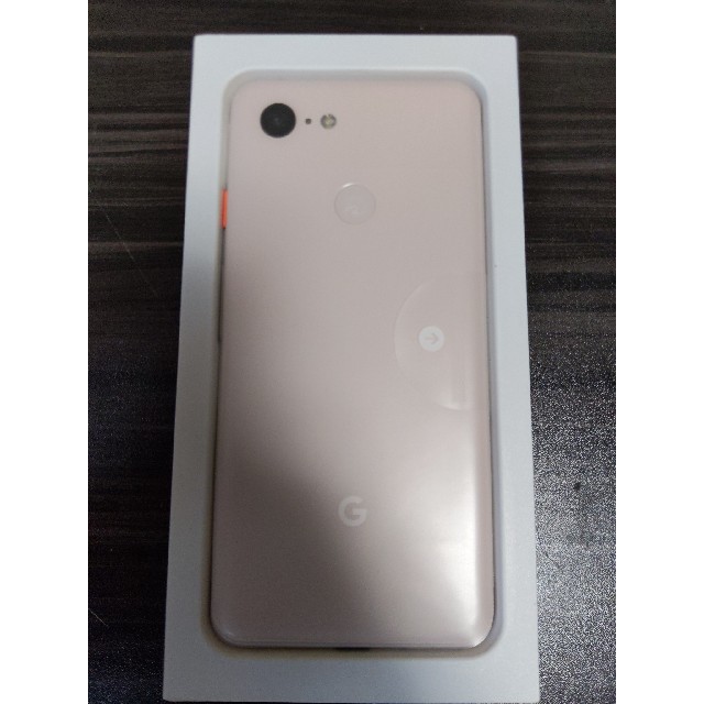 SIMロック解除済 Pixel 3 64GB Not Pink ケース付