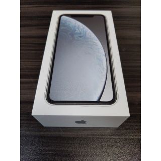 アイフォーン(iPhone)のiPhone XR white 64GB simフリー　simロック解除済み(スマートフォン本体)