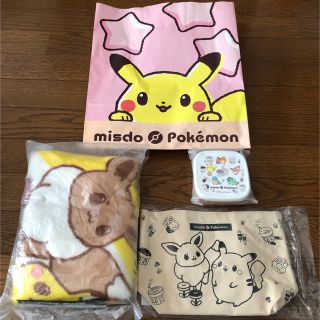 ポケモン(ポケモン)のポケモン　ミスド　福袋2019(おくるみ/ブランケット)