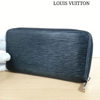 ルイヴィトン(LOUIS VUITTON)の正規品ルイヴィトン 黒エピ ジッピーウォレット 長財布(長財布)