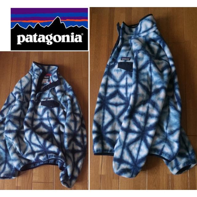 patagonia(パタゴニア)のレア★Patagonia タイダイ染め SYNCHILLA スナップT フリース レディースのジャケット/アウター(その他)の商品写真