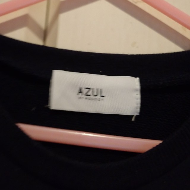 AZUL by moussy(アズールバイマウジー)のAZUL  アズールバイマウジー  トレーナー 1度着用 キッズ/ベビー/マタニティのキッズ服女の子用(90cm~)(Tシャツ/カットソー)の商品写真