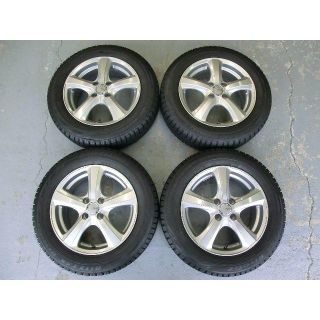 9分山!ブリヂストンスタッドレスタイヤ175/65R15&美品アルミホイール