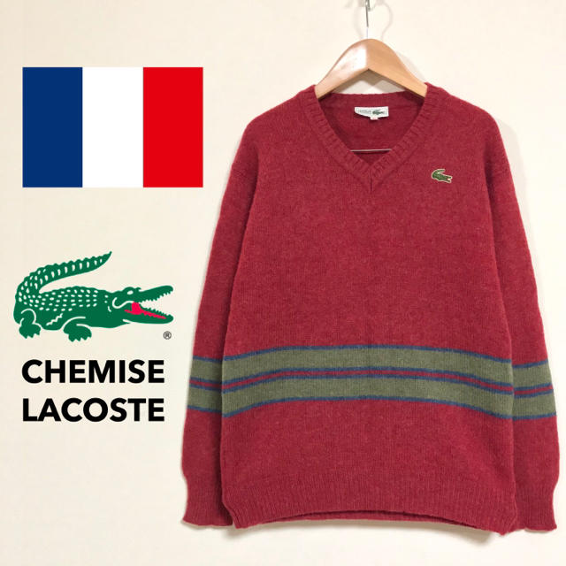 CHEMISE LACOSTE シュミーズ ラコステ ビンテージニット★セーター