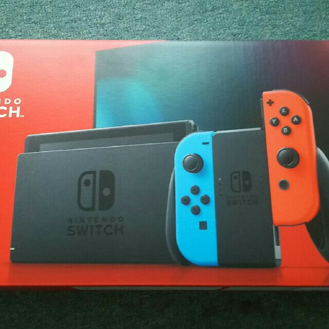 【新品未使用】新型モデル Nintendo Switch 本体　ネオン