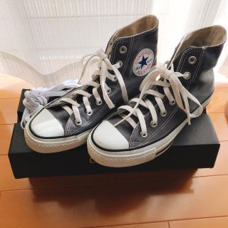 コンバース(CONVERSE)のコンバース オールスター ハイカット 24cm チャコール グレー(スニーカー)