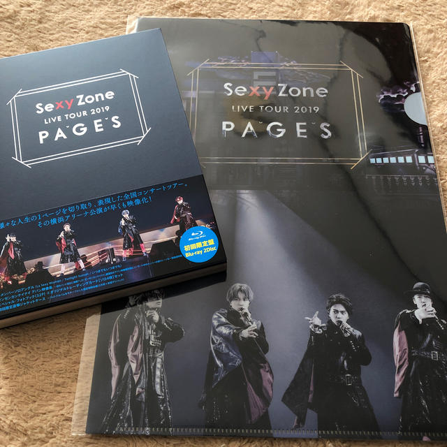 Sexy Zone LIVE TOUR 2019 PAGES 初回Blu-ray