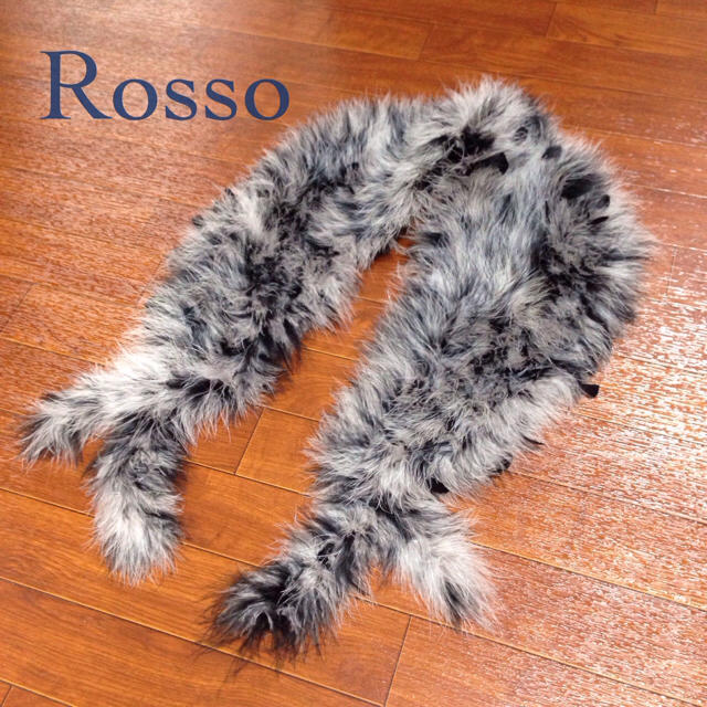 ROSSO(ロッソ)のセール◆Rossoロッソのターキーファー レディースのファッション小物(マフラー/ショール)の商品写真