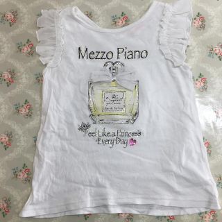 メゾピアノ(mezzo piano)のメゾピアノ　Tシャツ　130  (Tシャツ/カットソー)