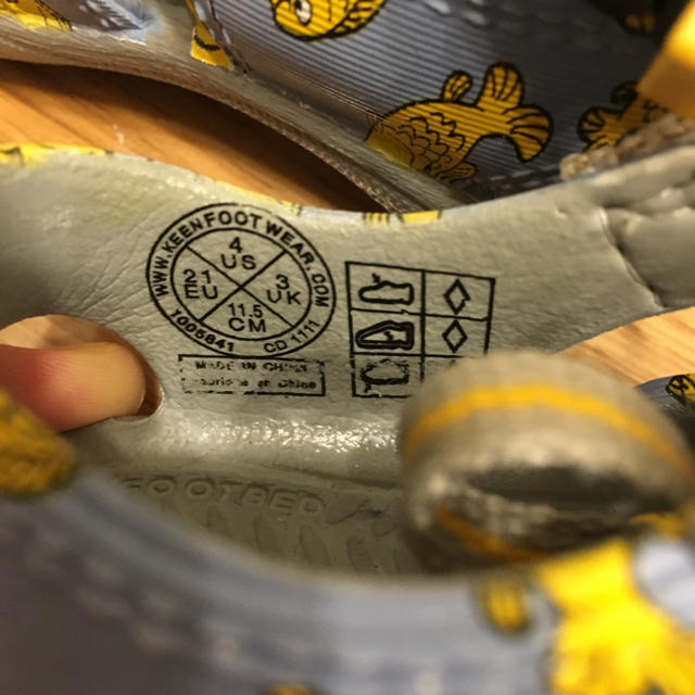 KEEN(キーン)のKEEN  キーン　ベビー　サンダル　シューズ　11.5センチ キッズ/ベビー/マタニティのベビー靴/シューズ(~14cm)(サンダル)の商品写真