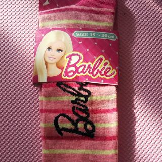 バービー(Barbie)の新品 バービー 靴下15-20センチ(靴下/タイツ)