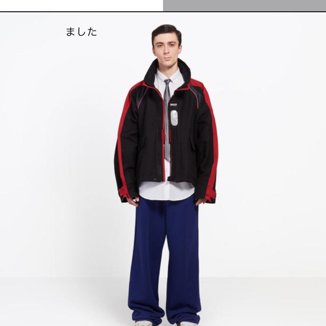 最新作新作 Balenciaga - Cシェイプパーカーの通販 by shop