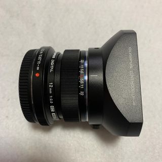 オリンパス(OLYMPUS)のOLYMPUS オリンパス  12mm f2 美品　完動品(レンズ(単焦点))