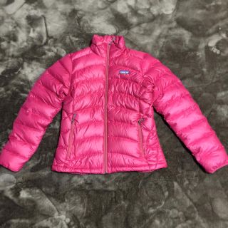 パタゴニア(patagonia)のパタゴニア　ハイロフトダウン　S ピンクパープル　美品！(ダウンジャケット)