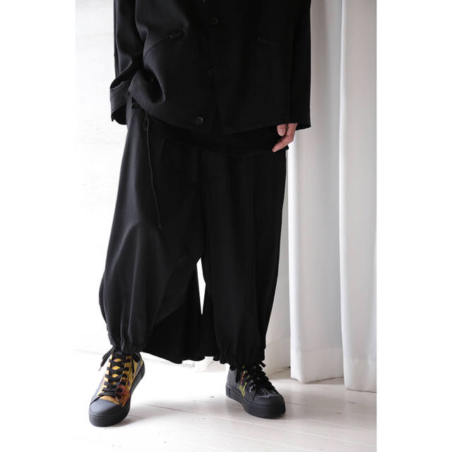 yohji yamamoto カラスパンツ ヨウジヤマモト y's ギャバ