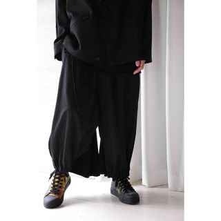 ヨウジヤマモト(Yohji Yamamoto)のYohji Yamamoto カラスパンツ ギャバ 19ss(その他)