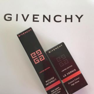 ジバンシィ(GIVENCHY)のジバンシー  ⭐︎新品未使用リップ&ネイル(口紅)