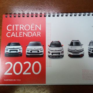 2020　CITROEN／シトロエン　卓上カレンダー(カタログ/マニュアル)