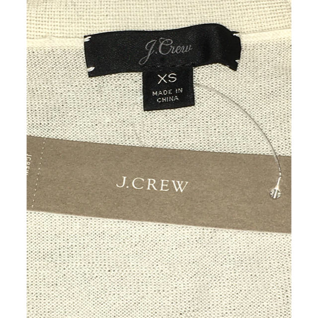 J.Crew(ジェイクルー)の値下げです　JCREW 白　カーディガン　結婚式　パーティ レディースのトップス(カーディガン)の商品写真