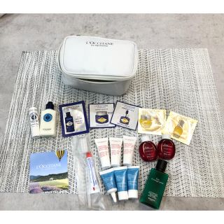 ロクシタン(L'OCCITANE)のロクシタン　ポーチ　トラベルセット　試供品　ビジネスクラス　アメニティセット(旅行用品)